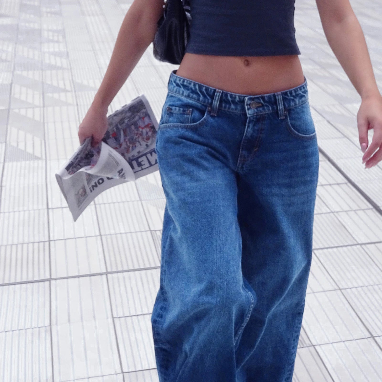 Y2K Baggy Jeans for Women Trendy Low Rise Casual Straight Leg Boyfriend Jeans Denim Pants with Pocket Streetwear