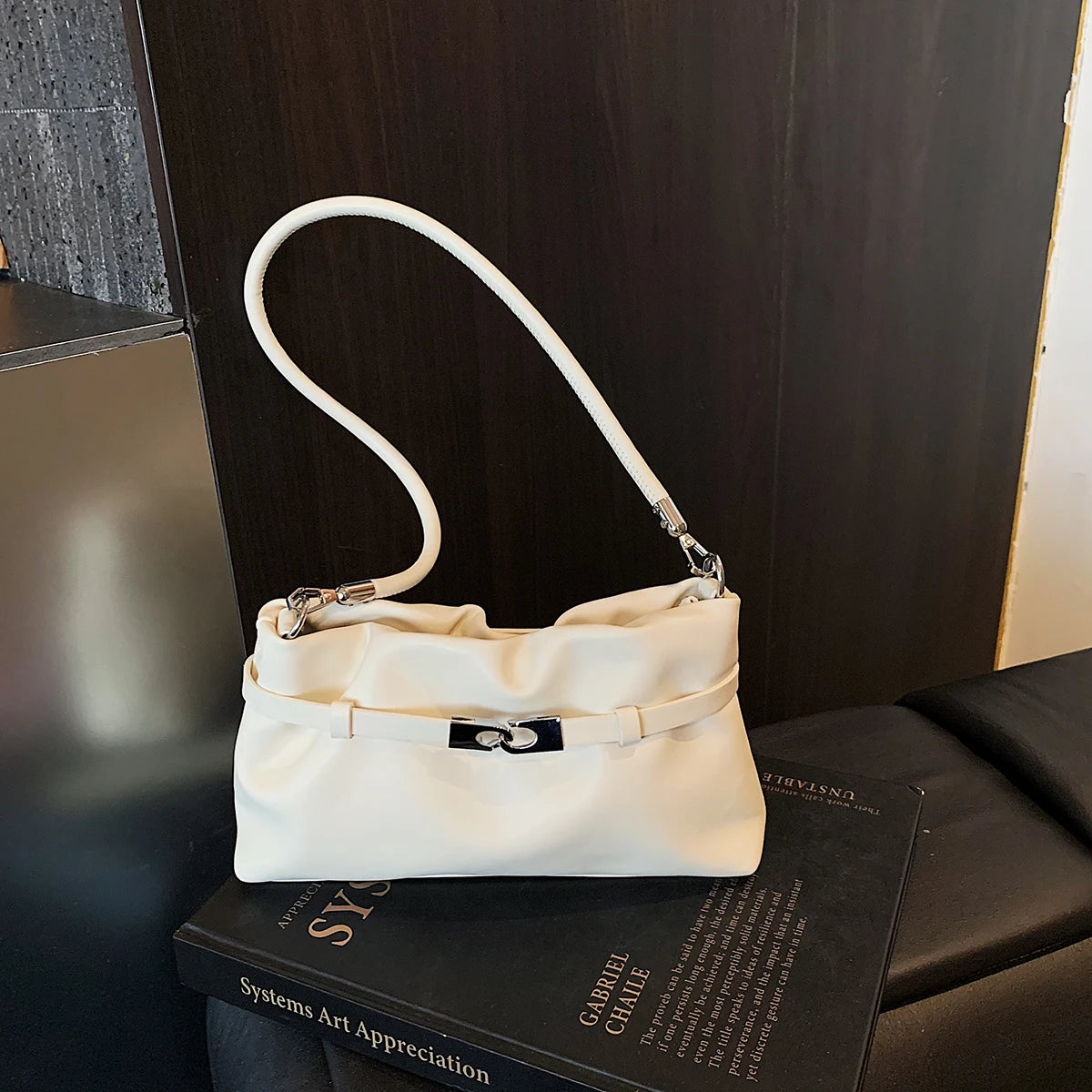 Women'S Small PU Leather Buckle Crossbody Bag Casual Work Simple Shoulder Bags 2026 New Luxury Fashion Handbags and Purses