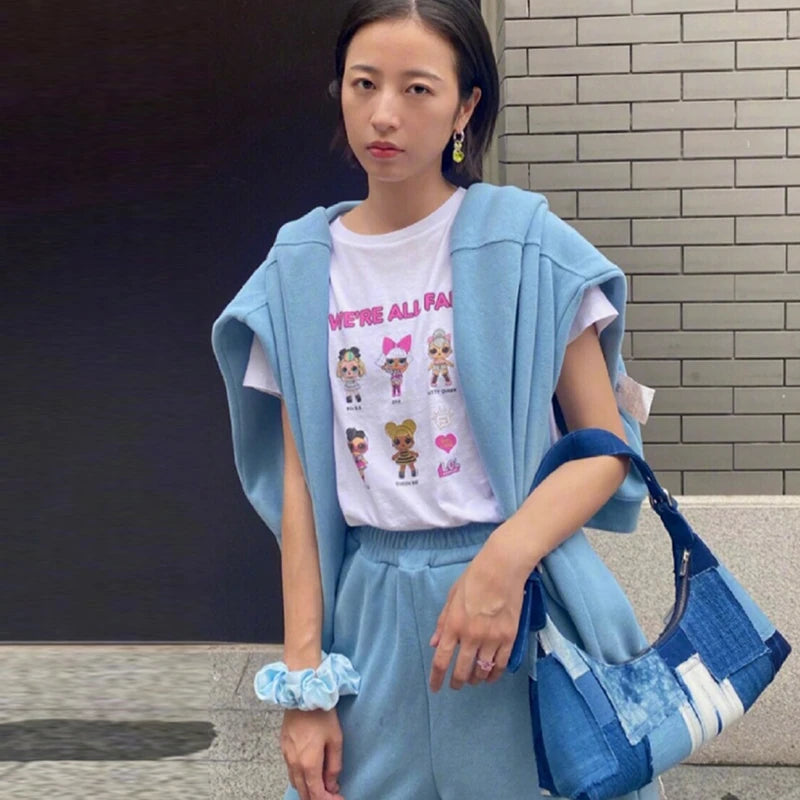 Trendy Patchwork Canvas Underarm Bag Retro Women'S Clutch Bag Designer Handbag Luxury Shoulder Bags for Women Bolsa De Hombro