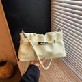 Women'S Small PU Leather Buckle Crossbody Bag Casual Work Simple Shoulder Bags 2026 New Luxury Fashion Handbags and Purses